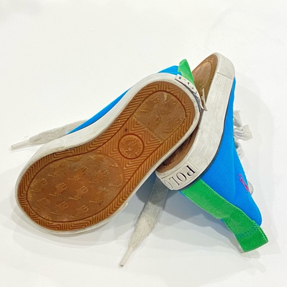 Polo Ralph Lauren High Top Canvas Sneakers - Picture 4 of 6